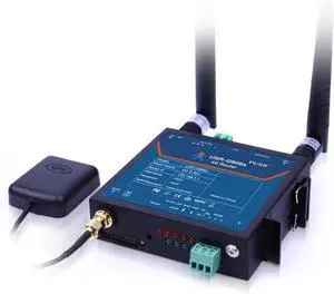 Global Band Industrial 4G LTE Router with 1*WAN/LAN,1*LAN GPS Function Enhanced OPENVPN RS485 Serial Port Support WiFi and Remote Access, Batch Configuration, Alarm Pushing USR-G806s-G