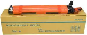 1PCS DV313 Developer Unit Compatible with C258 C308 C368 C458 C558 C658 Models(Cyan)