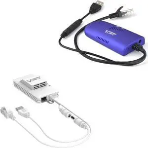 Industrial Dual-Band WiFi to Ethernet Adapter Wireless Bridge LAN Port 2 UART Ethernet WiFi Adapter/TTL to RS232/485/422/Network/UDP/TCP Transmission 2.4G/5G WiFi Bridge