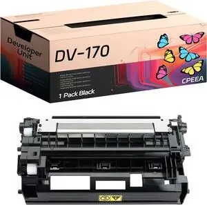 Compatible for Toshiba DV-170 Developer Unit Work for Toshiba ECOSYS M2035dn M2535dn P2135d P2135dn Printers, with Chip, High Yield 100000 Pages, Clear Printing (1 Pack Black)