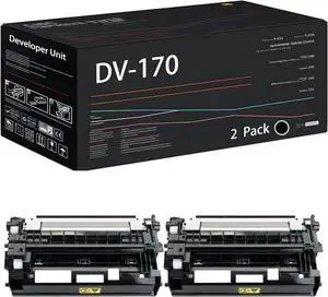 DV-170 Developer Unit Compatible for Toshiba ECOSYS M2035dn M2535dn P2135d P2135dn Printers, with Chip, High Yield 100000 Pages, High-Definition Printing (2-Pack Black) DV-170 Developer Unit Compatible for Toshiba ECOSYS M2035dn M2535dn P2135d P2135dn Printers, with Chip, High Yield 100000 Pages, High-Definition Printing (2-Pack Black)
