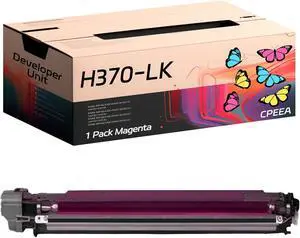 Compatible for Toshiba H370-LK Developer Unit Work for Toshiba E Studio 2000AC 2010AC 2500AC 2510AC Printers, with Chip, High Yield 70000 Pages, Clear Printing (1 Pack Magenta)