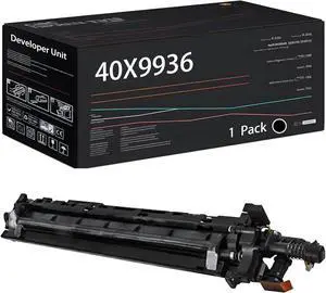 40X9936 Developer Unit Compatible for Lexmark MS911de MX910de MX911dte MX912dxe XM9155 XM9165 Printers, with Chip, High Yield 100000 Pages, High-Definition Printing (1 Pack Black)
