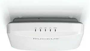 Ruckus Unleashed R550 Wi-Fi 6 2x2:2 Indoor Access Point with 1.8 Gbps HE80/40 Speeds and Embedded IoT | US Model | Power Source Included, AMZ-R550-US1U