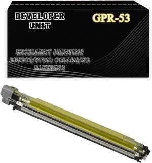 Compatible GPR-53BK GPR-53C GPR-53M GPR-53Y (GPR53) Developer Unit Replacement for Canon ImageRUNNER Advance C3325i C3330i C3525i C3530i Printer Yellow