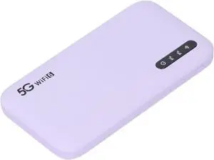5G LTE WiFi Mobile Hotspot,Portable WiFi Router,with Nano SIM Card Slot,16 Connected Devices,High Speed Hotspot,6100MAh Long Lasting and Rechargeable Battery Router for Travel