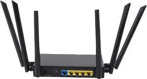 4G LTE CPE Unlocked Wireless Router with SIM Card Slot, 300Mbps WiFi, High Gain Antennas