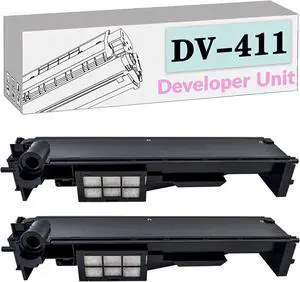 PUCIO Compatible DV-411 DV411 Developer Unit, Replacement Suitable for Konica Minolta 223 283 36 363 42 423 Printers 2 Pack