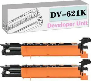 PUCIO Compatible ACV803D DV-621K Developer Unit, Replacement Suitable for Konica Minolta 300i 360i 750i C450i C550i C650i C750i Printers 2 Pack