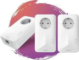 POWERL1000TRIEUV2 Kit 3 Pieces Powerline 1000 Internet Anywhere From Any Power Outlet!