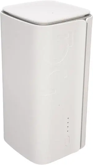 Sanpyl 5G CPE Router with SIM Card Slot, NSA SA WiFi 6 2.4GHz 5.8GHz Dual Band Modem for Home Office Indoor, Wireless Internet Router Support 50 Users (US Plug)