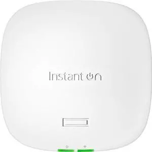 S1T08A Instant On AP21 2x2 WiFi 6 Indoor Wireless Access Point, Single-Room, Secure, Smart Mesh Support, Power Source Not Included
