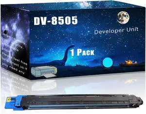 DV-8505 Compatible Developer Unit Replacement for Copystar High Yield Compatible CS4550ci CS5550ci Printers, Meet Printing Needs (1 Pack Cyan)