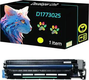 High Yield D1773025 Developer Unit Compatible for Ricoh MP C2003 MP C2503 Printers, Print Clearly (1 Pack Yellow) High Yield D1773025 Developer Unit Compatible for Ricoh MP C2003 MP C2503 Printers, Print Clearly (1 Pack Yellow)