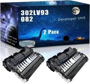 302LV93082 Compatible Developer Unit Replacement for Kyocera High Yield Compatible ECOSYS M3645idn M3655idn M3660idn M3860idn M3860idnf Printers, Meet Printing Needs (2-Pack Black)