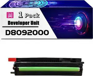 D8092000 Developer Unit is Compatible for Gestetner MP C2030 MP C2050 MP C2550 Printers, High Yield 70000 Pages, with Chip for Long-Lasting Durability (1 Pack Magenta)