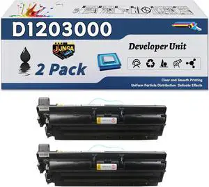 D1203000 Developer Unit is Compatible for Lanier MP 2352SP 2852 2852SP 3352 3352SP MP 2553 3053 3353 Printers, with a Capacity of 70000 Pages and a Very Good Printing Experience (2-Pack Black)