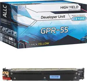 Compatible for Canon GPR-55 Developer Unit Work for Canon imageRUNNER Advance C5535i C5535iII C5535iIII C5540i C5540iII C5540iIII Printers (1 Pack Yellow)