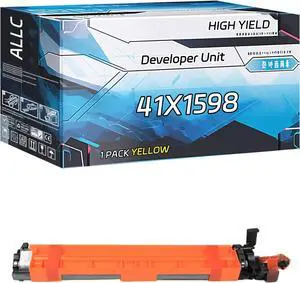 Compatible for Lexmark 41X1598 Developer Unit Work for Lexmark CX923dxe CX924dte CX924dxe XC9235 XC9245 XC9255 XC9265 Printers, with Chip, High Yield 300000 Pages, Clear Printing (1 Pack Yellow)