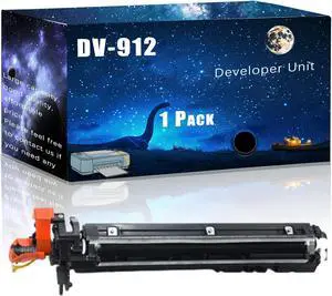 DV-912 Developer Unit Compatible for Konica Minolta bizhub 808 bizhub 958 Printers,with Chip Large Printing Demands (Black)