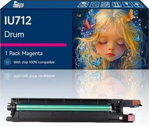 IU712 Drum Unit+Developer Unit Compatible with Konica Minolta bizhub C659 bizhub Printers (1 Pack Magenta)
