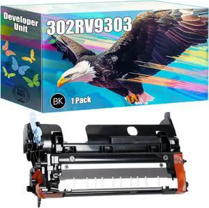302RV93030 Developer Unit Compatible for Kyocera ECOSYS M2040dn M2540dw M2635dw M2640idw P2040dw P2235dw Printers, High Yield 100000 Pages, Bright Colors Clear Printing (1 Pack Black)