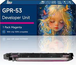 GPR-53 Developer Unit Compatible with Canon imageRUNNER Advance C3325i C3330i C3525i C3525i II C3525i Printers (1 Pack Magenta)