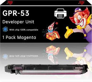 GPR-53 Developer Unit Compatible with Canon imageRUNNER Advance DX C3730i DX C3826i DX C3830i DX C3835i Printers, Enhanced Durability, Ideal for High-Volume Printing (1 Pack Magenta)