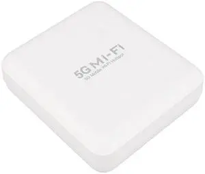 5G WiFi e Hotspot with 0000mAh Tery, Dual Band WiFi6, Ports 6 Devices, Portable Mifi for Seaml Connectivity