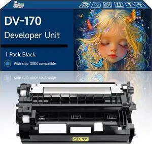 DV-170 Developer Unit Compatible with Toshiba ECOSYS M2035dn M2535dn P2135d P2135dn FS-1035MFP FS-1135MFP FS-1320D Printers (1 Pack Black)
