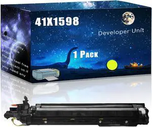 41X1598 Compatible Developer Unit Replacement for Lexmark High Yield Compatible CS921de CS923de CX920de CX921de CX922de CX923dte Printers, Meet Printing Needs (1 Pack Yellow)