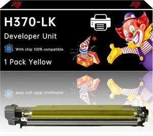 H370-LK Developer Unit Compatible with Toshiba E Studio 2000AC 2010AC 2500AC 2510AC Printers, Enhanced Durability, Ideal for High-Volume Printing (1 Pack Yellow)