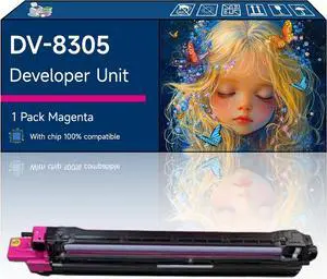 DV-8305 Developer Unit Compatible with Kyocera TASKalfa 3050ci 3051ci 3550ci Printers (1 Pack Magenta)