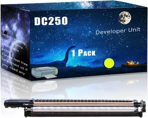 DC250 Compatible Developer Unit Replacement for Xerox High Yield Compatible DocuColor DC240 DC242 DC250 DC252 and DC260 Printers, Meet Printing Needs (1 Pack Yellow)