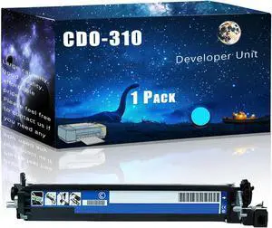 CDO-310 Compatible Developer Unit Replacement for Pantum High Yield Compatible CM7107DN CP2507DN Printers, Meet Printing Needs (1 Pack Cyan)