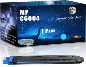 MP C6004 Compatible Developer Unit Replacement for Ricoh High Yield Compatible MP 501SPF MP C4504 MP C4504ex MP C6004 MP C6004ex Printer, Meet Printing Needs (1 Pack Cyan)
