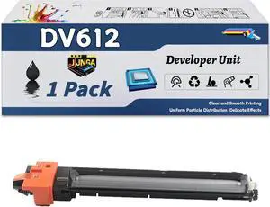 DV612 Developer Unit is Compatible for Konica Minolta bizhub 552 652 C452 C552 C552DS C652 C652DS Printers, with a Capacity of 200000 Pages and a Very Good Printing Experience (1 Pack Black)