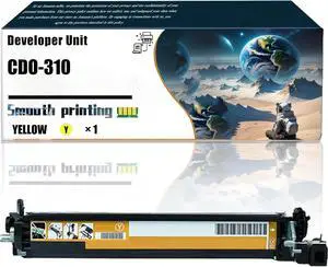 Replacement Parts Developer Unit CDO-310 Compatible with Pantum CM7107DN CP2507DN Printers, Contains Chip and Clear Printing (1 Pack Yellow)