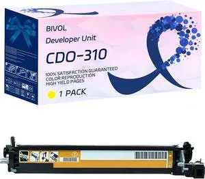 CDO-310 Developer Unit Compatible for Pantum CM7107DN CP2507DN Printers, with Chip, High Yield 100000 Pages, Vivid Colors (1 Pack Yellow)
