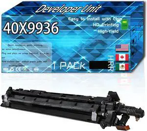 40X9936 Developer Unit Compatible for Lexmark MS911de MX910de MX911dte MX912dxe XM9155 XM9165 Printers, High Production Replacement (1 Pack Black)