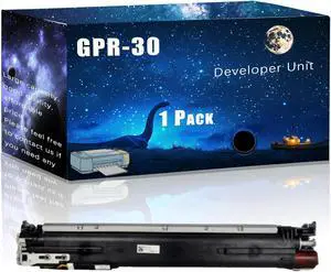 GPR-30 Developer Unit Compatible for Canon imageRUNNER Advance C5045 C5051 C5250 C5255 Printers,with Chip Large Printing Demands (Black)
