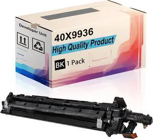 40X9936 Developer Unit Compatible for Lexmark MS911de MX910de MX911dte MX912dxe XM9155 XM9165 Printers, High Yield 100000 Pages, Print More Pages (1 Pack Black)