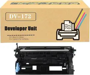 DV-172 302LZ93020 Black Developer Unit Replacement Compatible for Kyocera Ecosys P2135d P2135dn FS-1320D FS-1370DN Printer, High Yield 100,000 Pages 1Pack