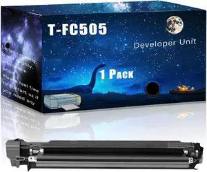 T-FC505 Developer Unit Compatible for Toshiba E-Studio 2515AC 3015AC 3515AC 4515AC 5015AC Printers,with Chip Large Printing Demands (1 Pack Black)