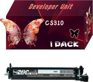 CS310 Developer Unit Compatible for Lexmark CX310dn CX310n CX317dn CX410de CX410dte CX410e CX417de CX510de CX510dhe CX510dthe CX517de Printers, with Chip, High Yield 20000 Pages (1 Pack Black)