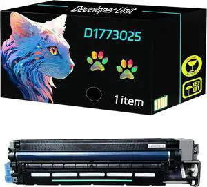 High Yield D1773025 Developer Unit Compatible for Ricoh MP C2003 MP C2503 Printers, Print Clearly (1 Pack Black) High Yield D1773025 Developer Unit Compatible for Ricoh MP C2003 MP C2503 Printers, Print Clearly (1 Pack Black)
