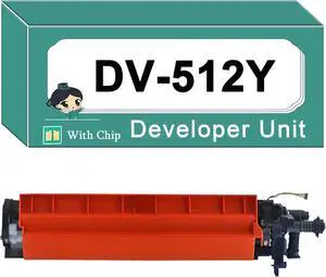 DV-512Y DV512Y Yellow Developer Unit A2XN08D Compatible for Konica Minolta Bizhub C554 C221 C221s C224 C224e C281 C284 C284e C364 C364e C454 C454e C554e