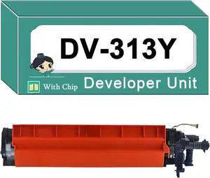 DV313Y DV-313Y Yellow Developer Unit A7U408D Compatible for Konica Minolta Bizhub C258 C308 C368 Printer