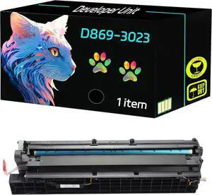 High Yield D869-3023 Developer Unit Compatible for Ricoh MP 2554SP 3053 3554SP 4054SP 4055SP 5054SP 5055SP 6054SP 6055SP Printers, Print Clearly (1 Pack Black)