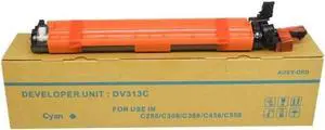 2PCS Developer Unit DR313 Compatible with C458 C558 C658 C307 C367 C258 C308 C368 DV313(C)
